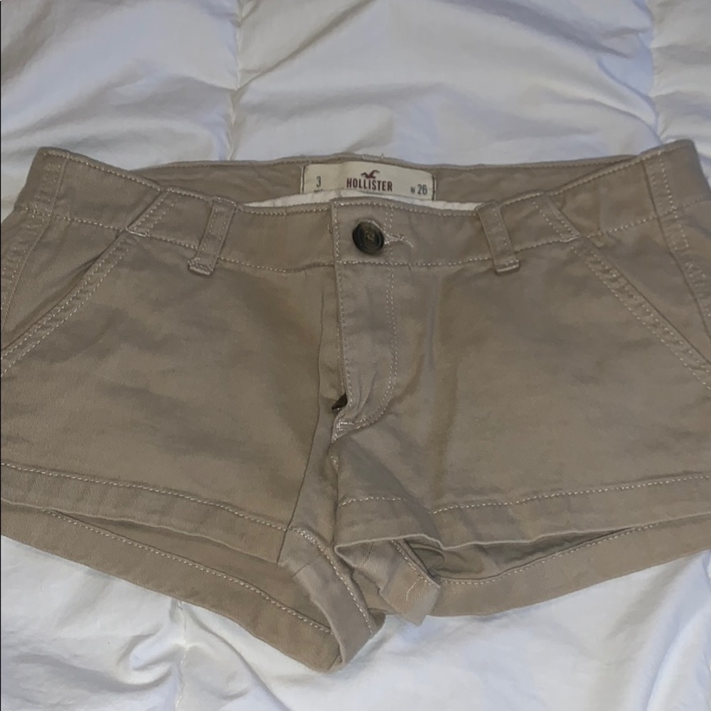 Hollister Khaki Shorts